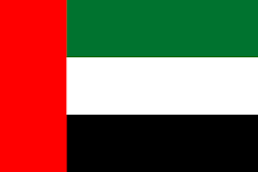 Fahne der Vereinigten Arabischen Emirate